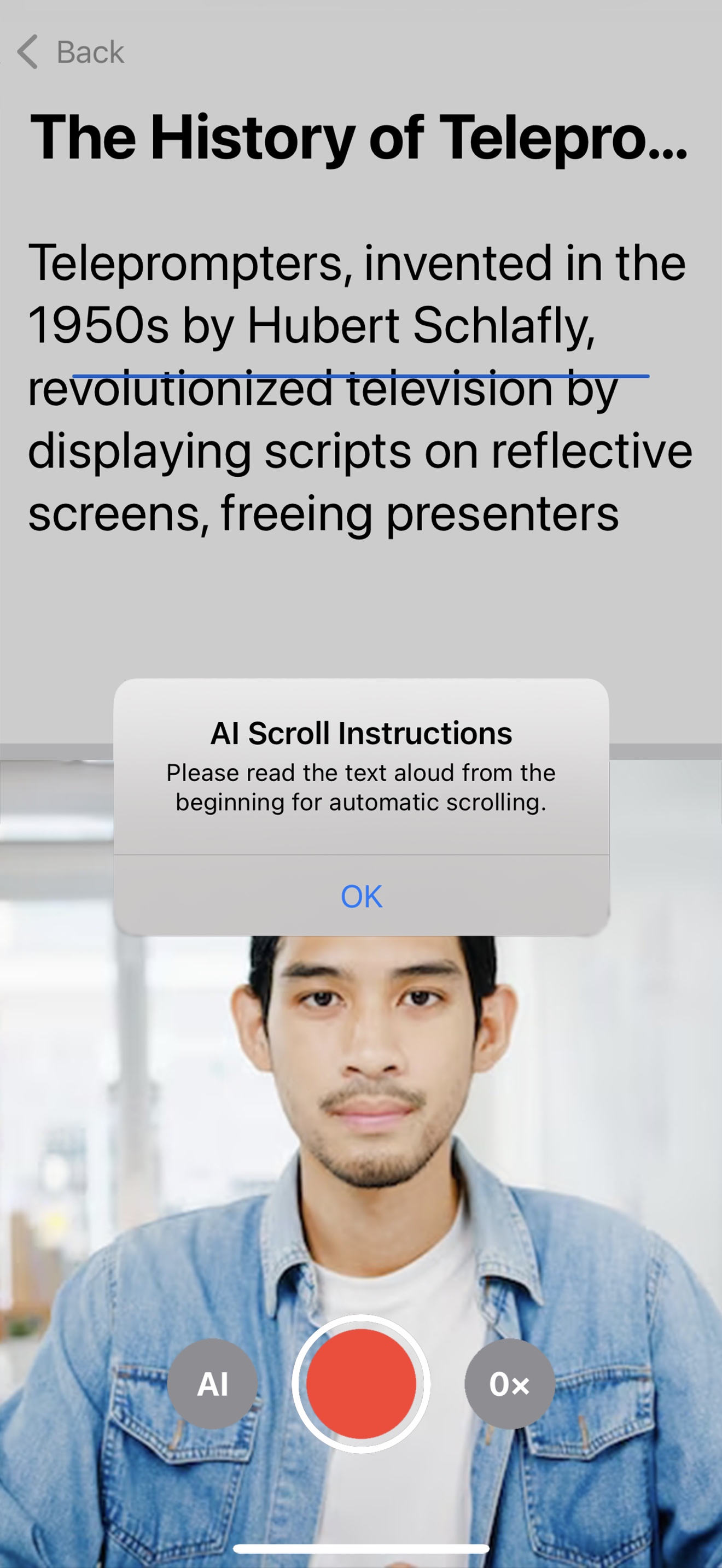 Screenshot 2 - PromptCam