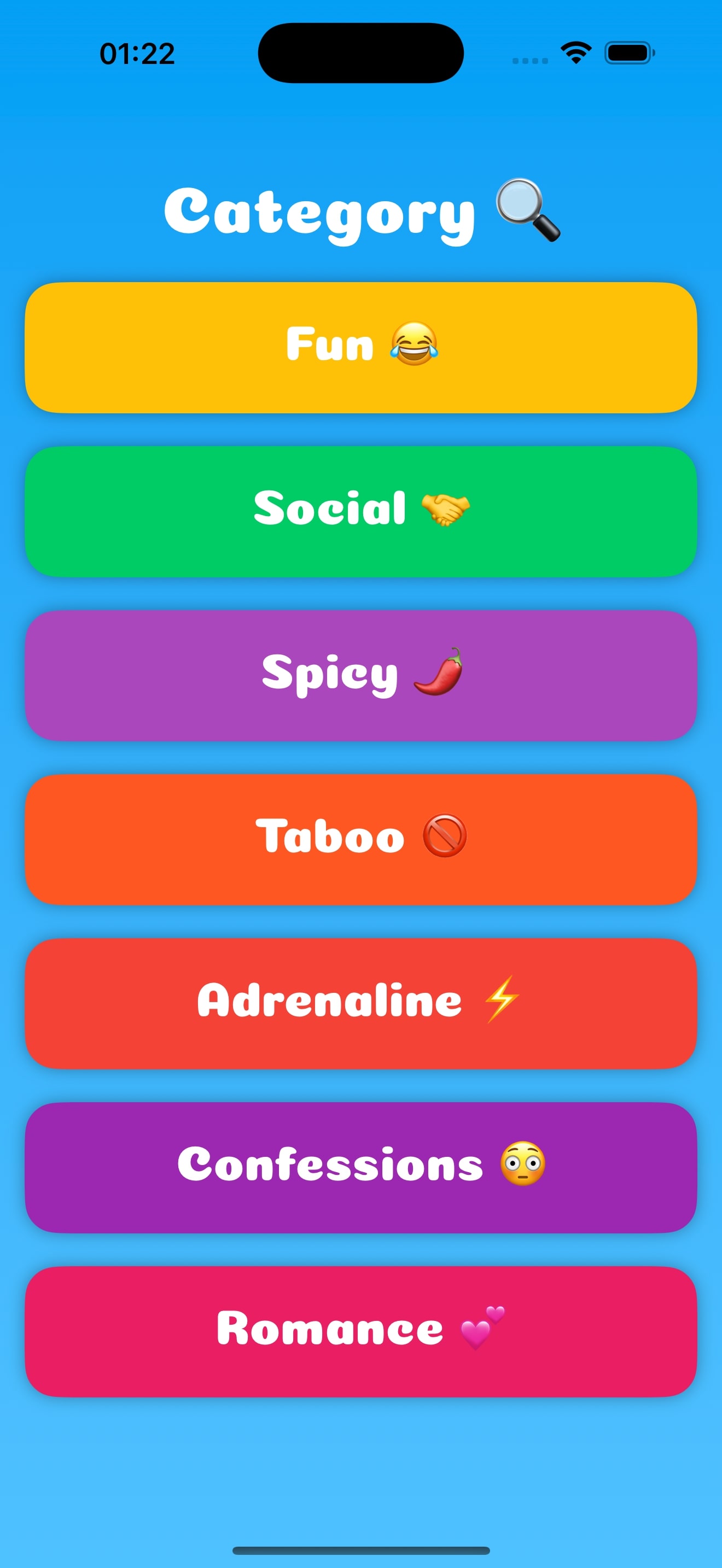 Screenshot 1 - Truth or Dare